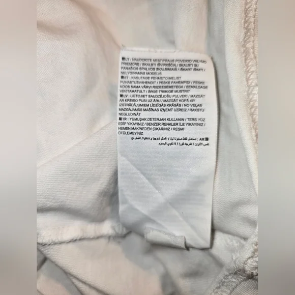 Nike Camo Logo Tee – White – Size L – Made in Turkey - Picture 9 of 9